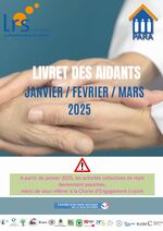 Livret calendrier des aidants du 1er trimestre 2025